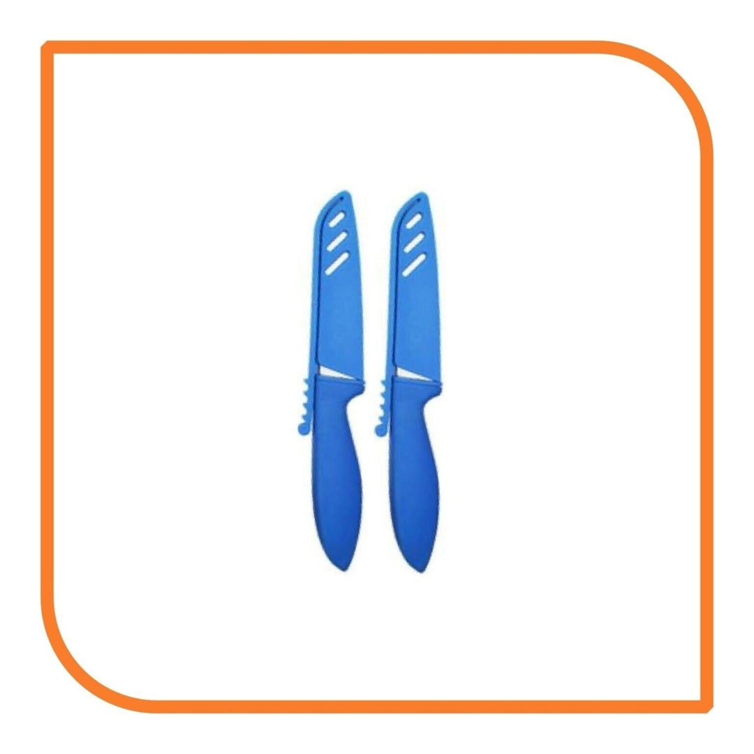 8" Blue Silicone Knife by MyXOHome (1 2 4 or 6 Knives) Image 12