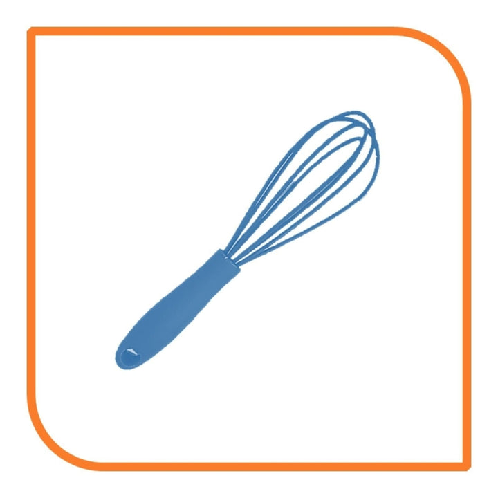 7" Blue Silicone Whisk by MyXOHome (1 2 4 or 6 Whisks) Image 10