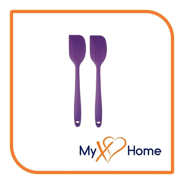 8" Purple Silicone Spatula by MyXOHome (1 2 4 or 6 Spatulas) Image 3