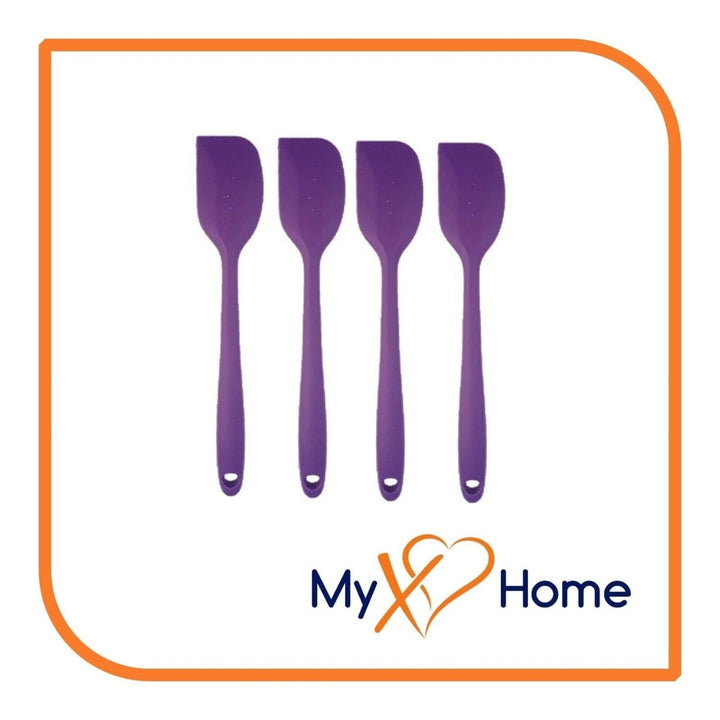 8" Purple Silicone Spatula by MyXOHome (1 2 4 or 6 Spatulas) Image 4