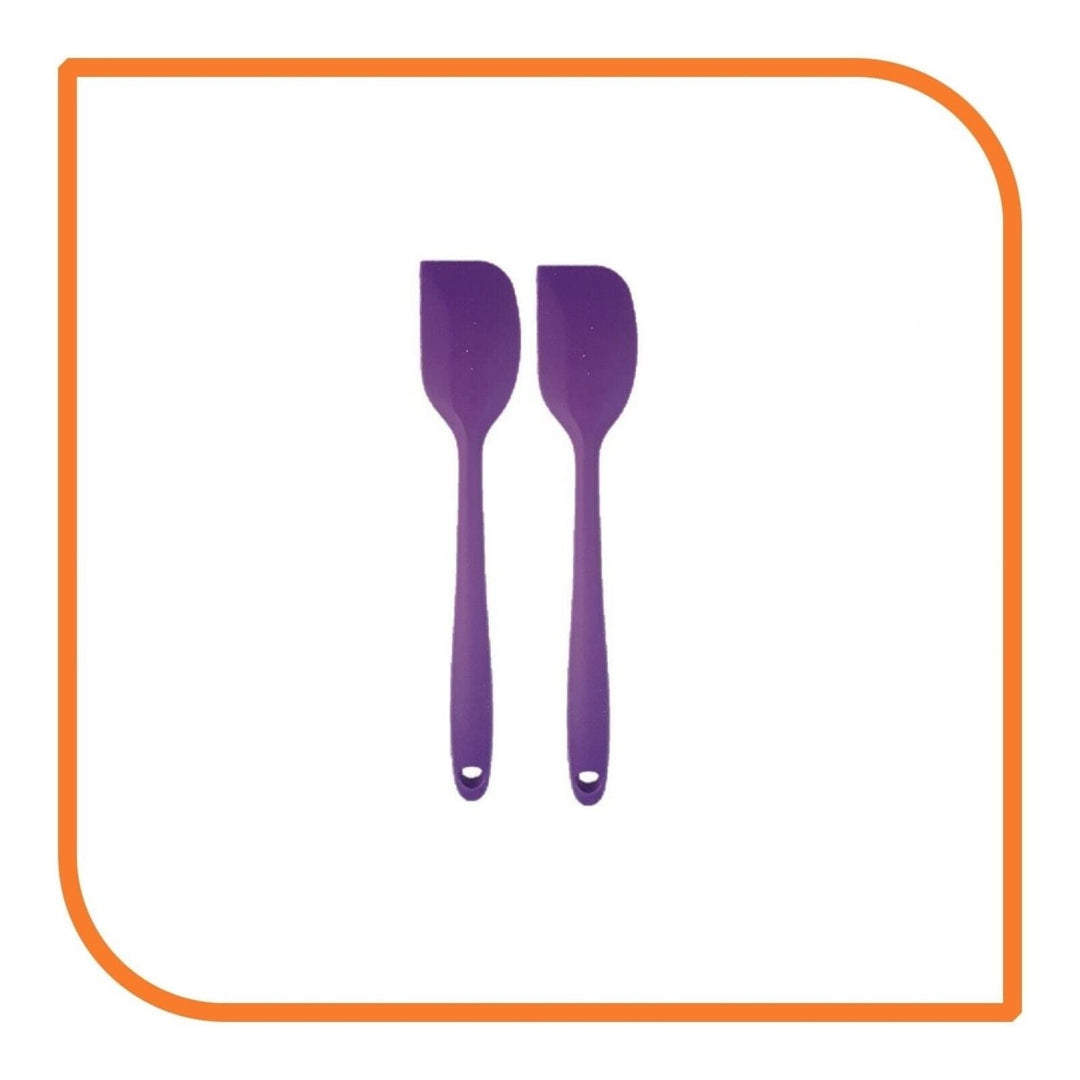 8" Purple Silicone Spatula by MyXOHome (1 2 4 or 6 Spatulas) Image 12