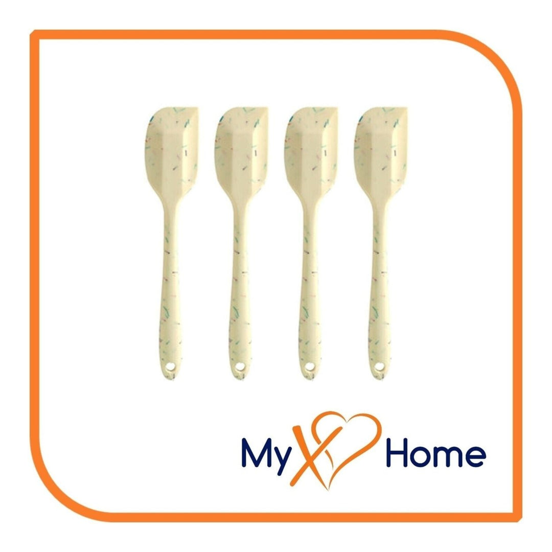 8" Vanilla Sprinkles Silicone Spatula by MyXOHome (1 2 4 or 6 Spatulas) Image 4