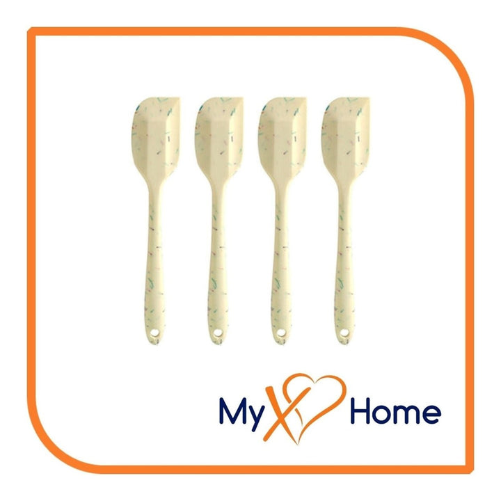 8" Vanilla Sprinkles Silicone Spatula by MyXOHome (1 2 4 or 6 Spatulas) Image 1