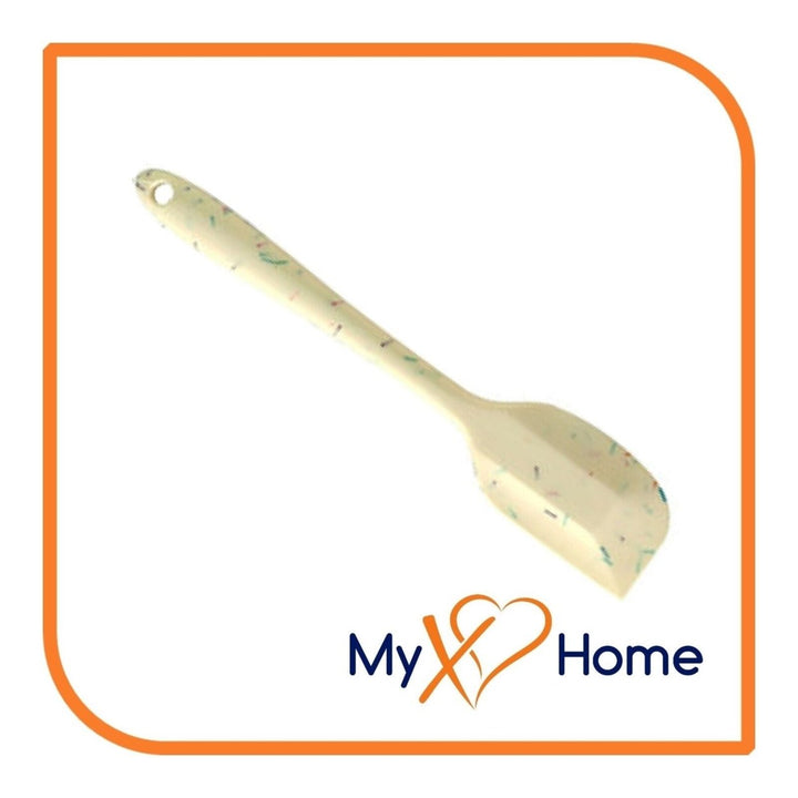 8" Vanilla Sprinkles Silicone Spatula by MyXOHome (1 2 4 or 6 Spatulas) Image 8