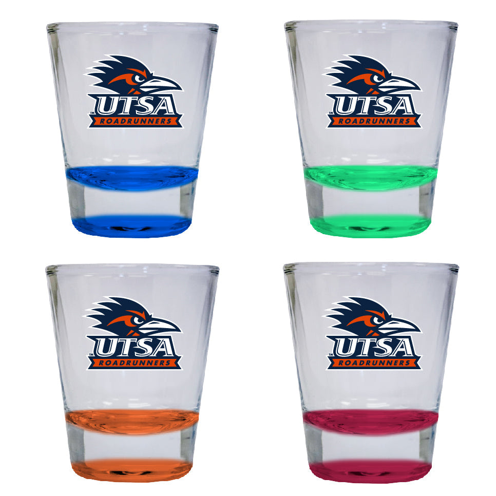 UTSA Road Runners 2 ounce Color Etched Shot Glasses Image 1