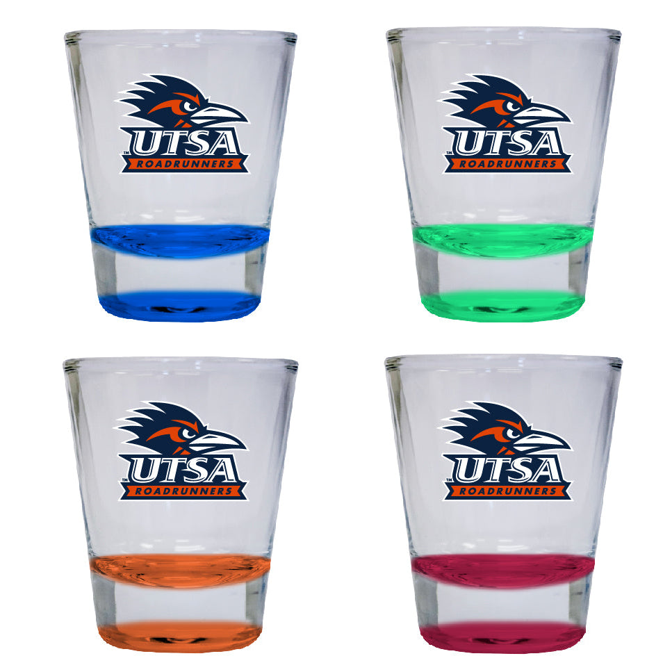 UTSA Road Runners 2 ounce Color Etched Shot Glasses Image 2