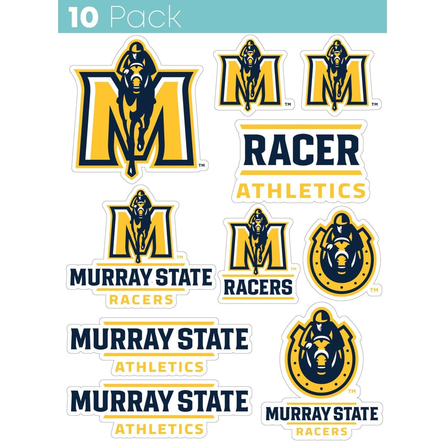 Murray State University 10 Pack Collegiate Vinyl Decal Sticker Image 1
