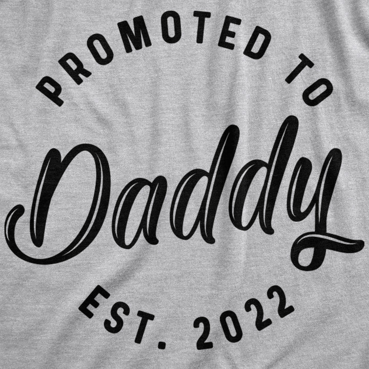 Promoted To Daddy 2022 2023 2024 Unisex Hoodie Funny Family Father Hooded Sweatshirt Image 2