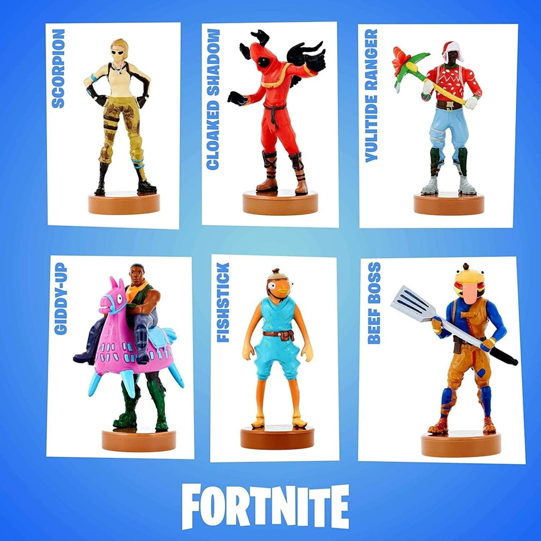 Fortnite Stampers 12pk Whistle Warrior Sparkle Party Favors Character PMI International Image 4