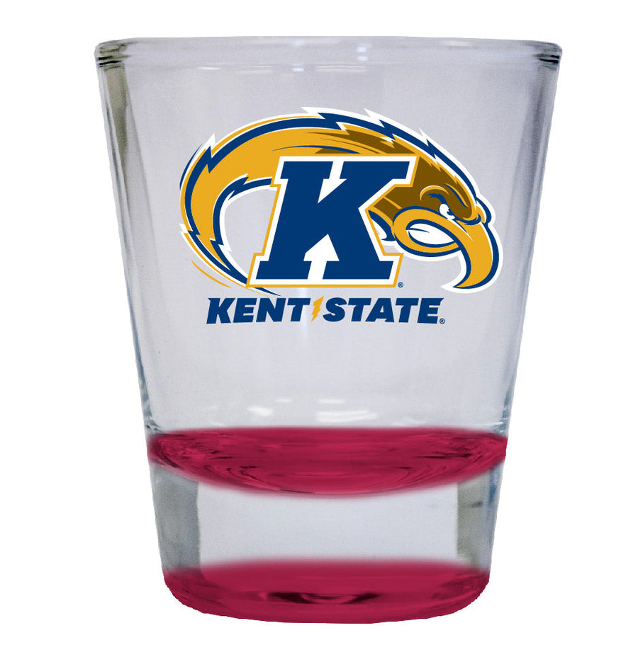 Kent State University 2 ounce Color Etched Shot Glasses Image 1