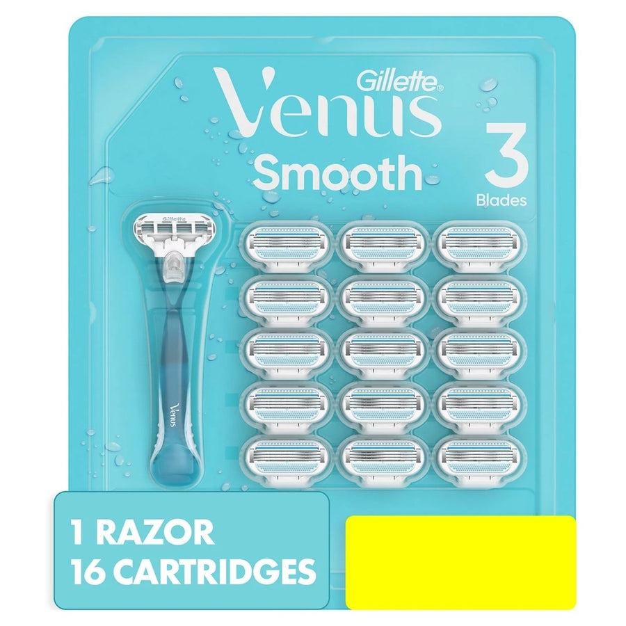 Gillette Venus Original Womens Razor (1 Handle + 16 cartridges) Image 1