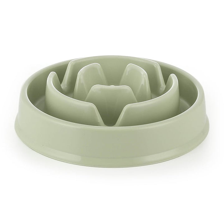 Healthy Slow Feeder Pet Bowl - 3 Colors for Dogs and Cats Promotes Healthy Eating Image 1