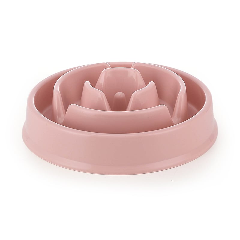 Healthy Slow Feeder Pet Bowl - 3 Colors for Dogs and Cats Promotes Healthy Eating Image 1