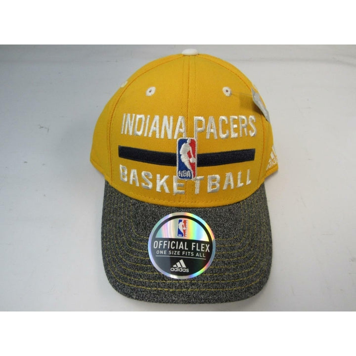 Indiana Pacers Mens Size OSFA Adidas Fitmax70 Climalite Practice Cap Hat 24 Image 6