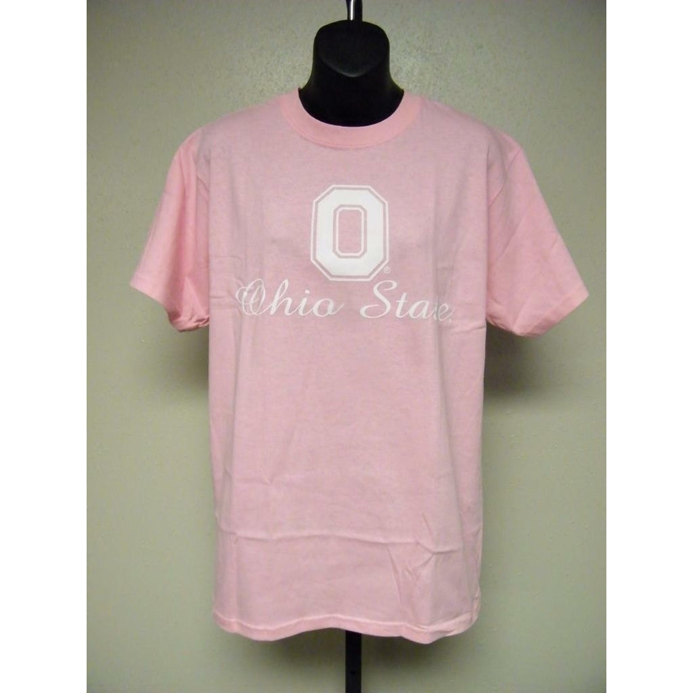 Ohio State Buckeyes Womens Size XL XLarge Pink Shirt Image 2