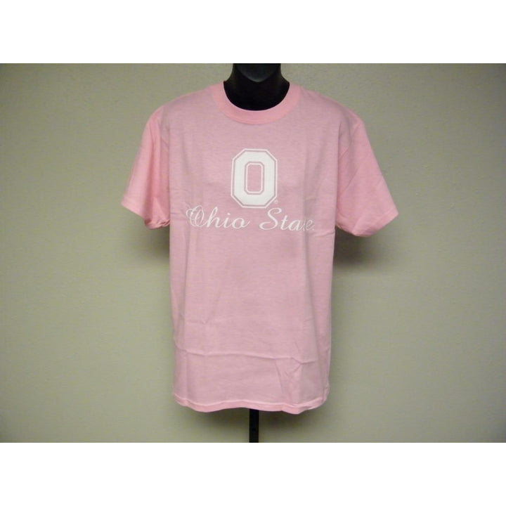 Ohio State Buckeyes Womens Size XL XLarge Pink Shirt Image 3