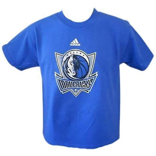 Dallas Mavericks YOUTH MEDIUM M (10-12) Adidas Shirt Image 1