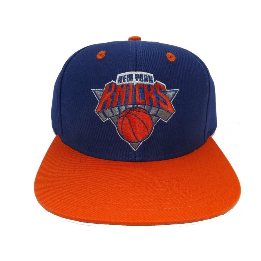 York Knicks Mens Adidas Size OSFA Flatbrim Snapack Hat Image 1