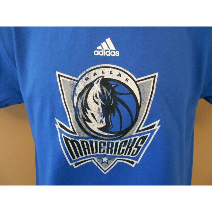 Dallas Mavericks YOUTH MEDIUM M (10-12) Adidas Shirt Image 4