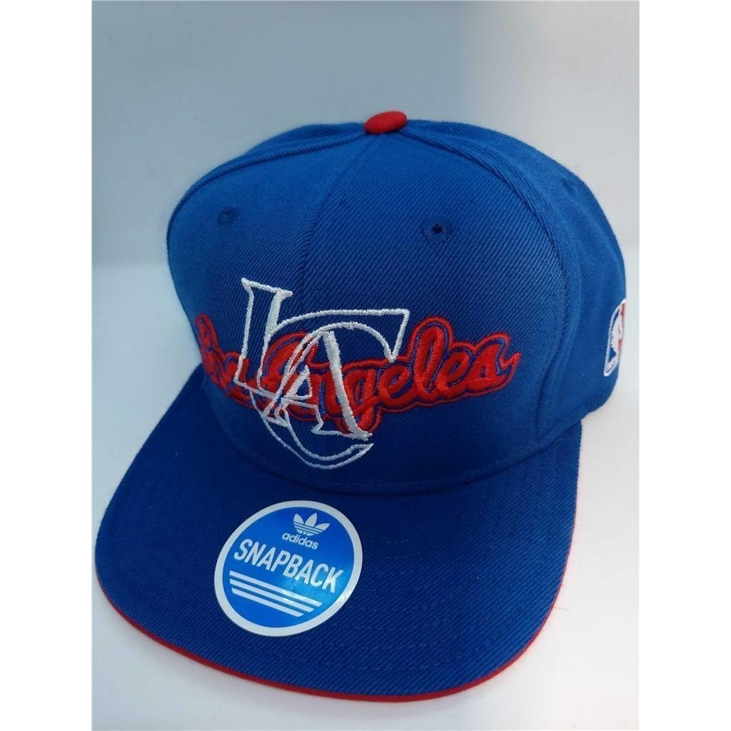 Los Angeles Clippers Mens Adidas OSFA Flatbrim Snapack Cap Hat 24 Image 3