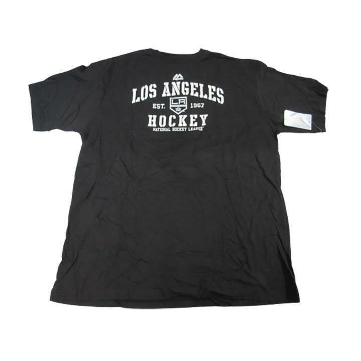 Los Angeles LA Kings Mens Size 2XL-Tall Gray Hoodie and Black Shirt Combo Image 3