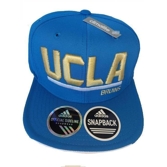 UCLA Bruins Adult Mens Size OSFA Flatbrim Snapback Sideline Cap Hat 26 Image 1