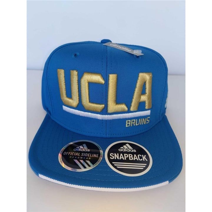 UCLA Bruins Adult Mens Size OSFA Flatbrim Snapback Sideline Cap Hat 26 Image 2