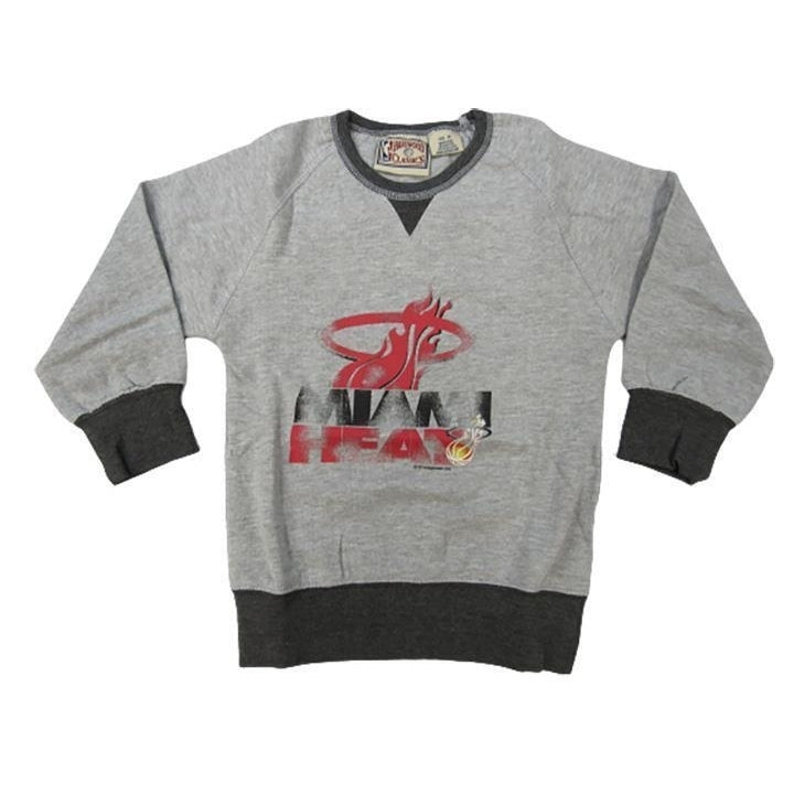 Miami Heat Kid Toddler Size 4T Classic Long Sleeve Sweatshirt Image 1