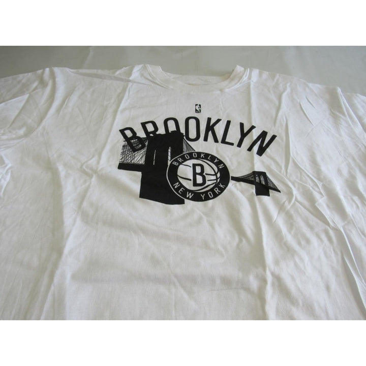 Brooklyn Nets Mens Size 5XL 5XLarge White Majestic Shirt Image 3