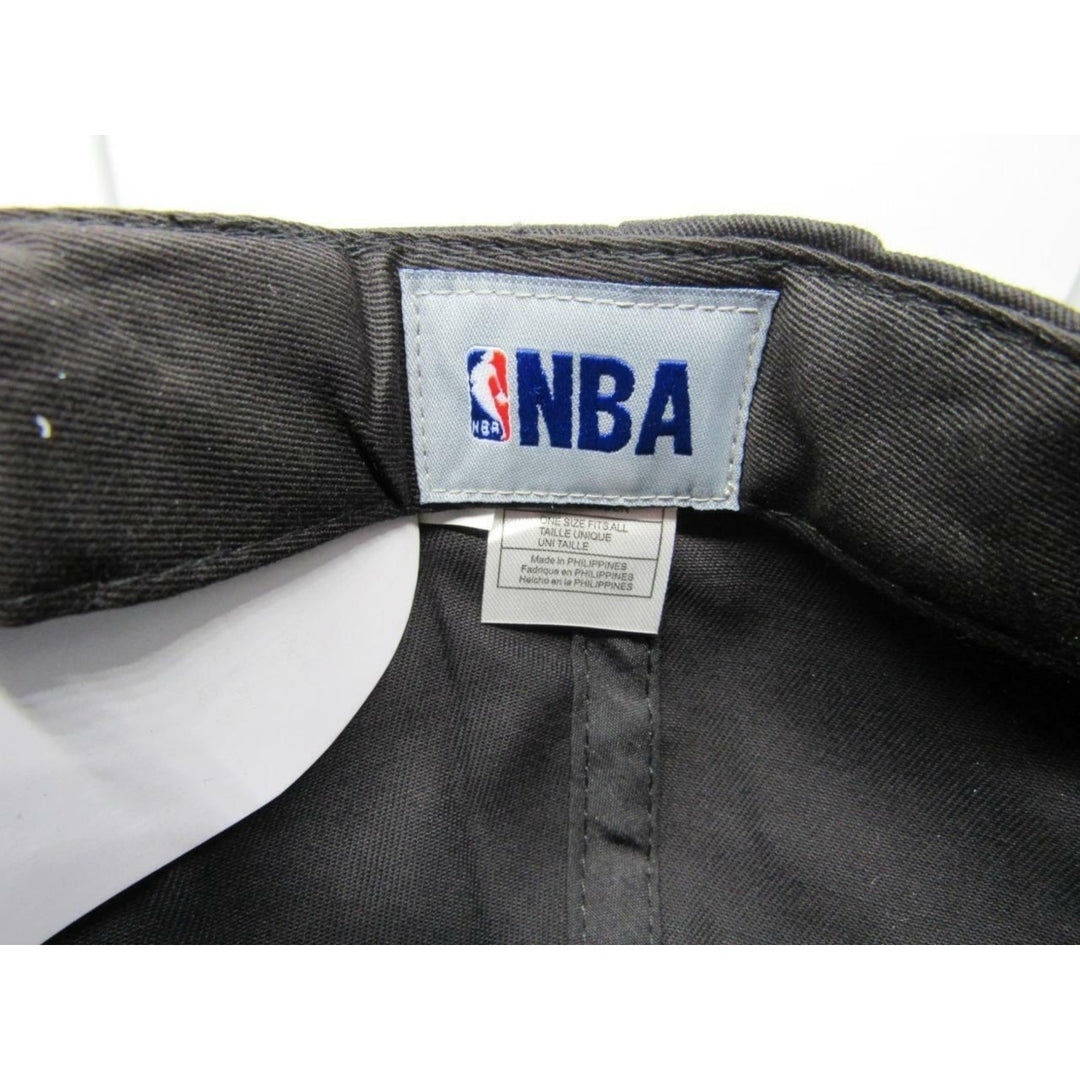 Utah Jazz Mens Size OSFA Black Snapback Flatbrim Hat Image 3