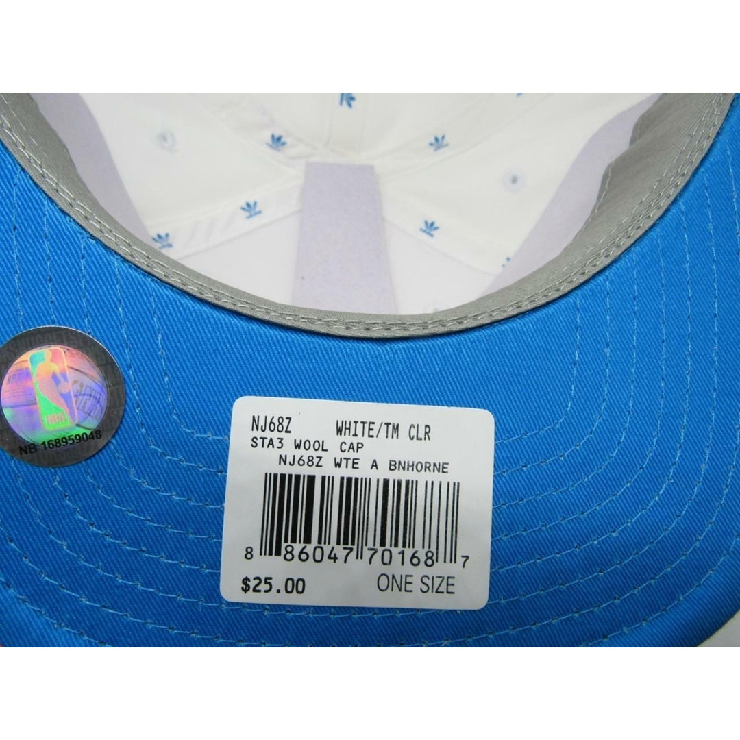 Orleans Hornets Mens Size OSFA Adidas Throwback Snapback Flatbrim Hat 25 Image 4