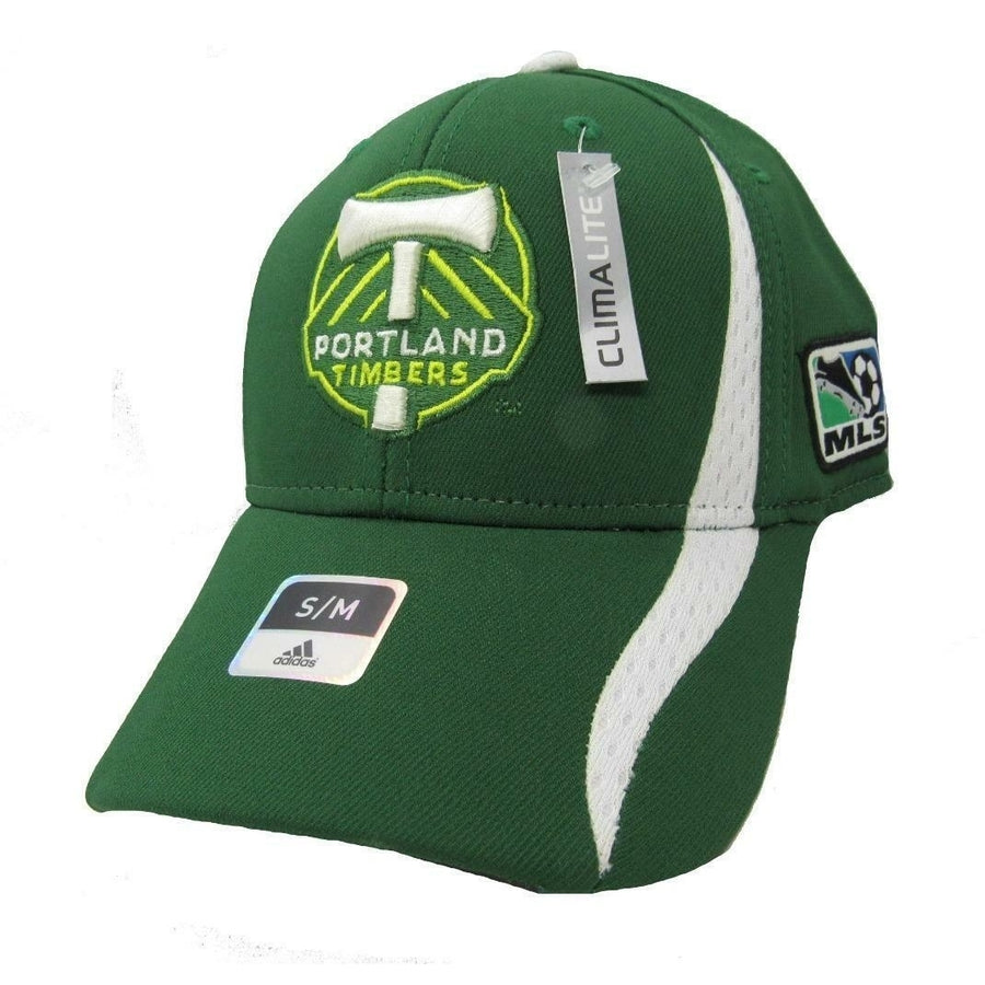 MLS Portland Timbers Mens Size S/M Adidas Climalite Fitmax70 Hat Image 1