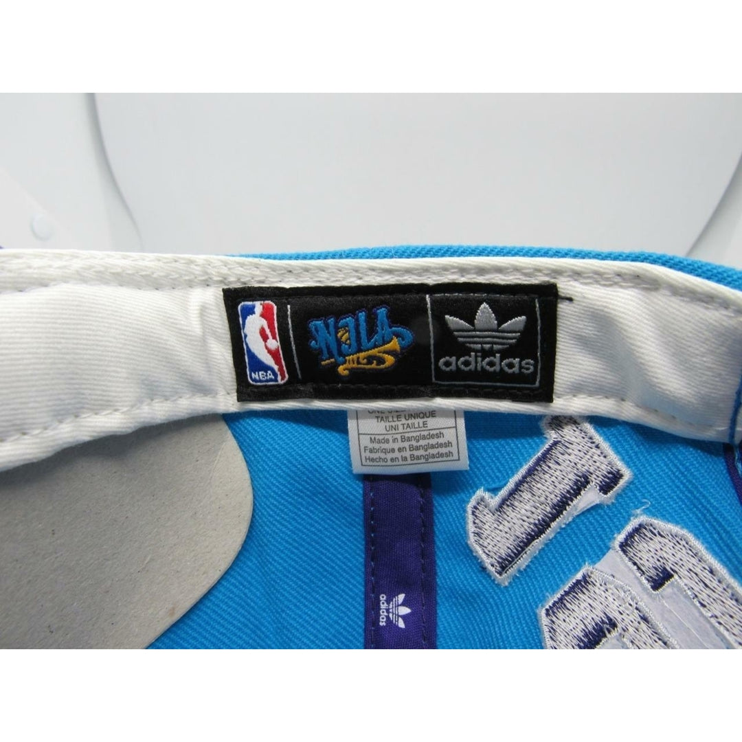 1988  Orleans NOLA Pelicans Mens Size OSFA Adidas Snapback Flatbrim Hat 24 Image 4