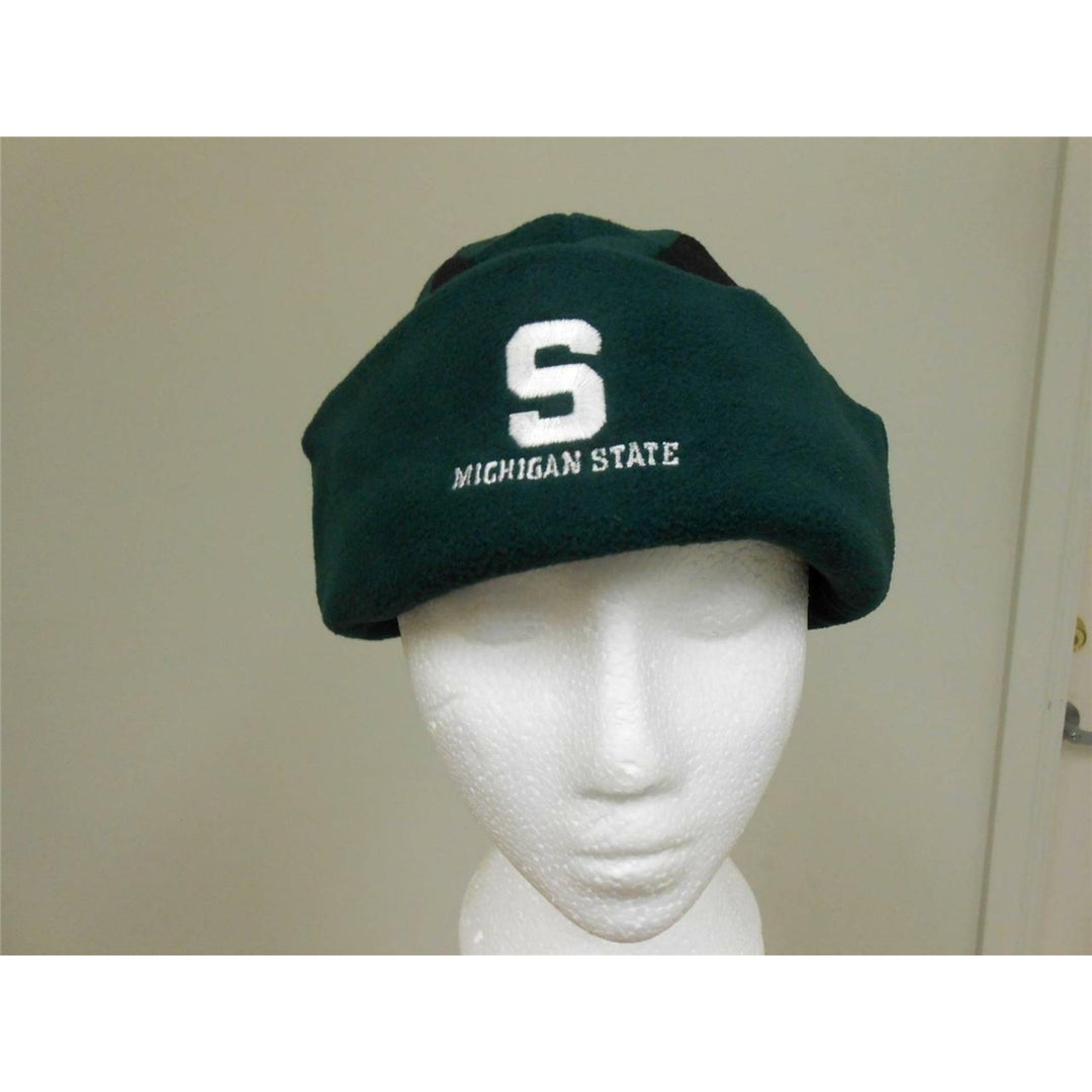 Michigan State Spartans WOMENS or YOUTH OSFA Beanie Cap Image 3