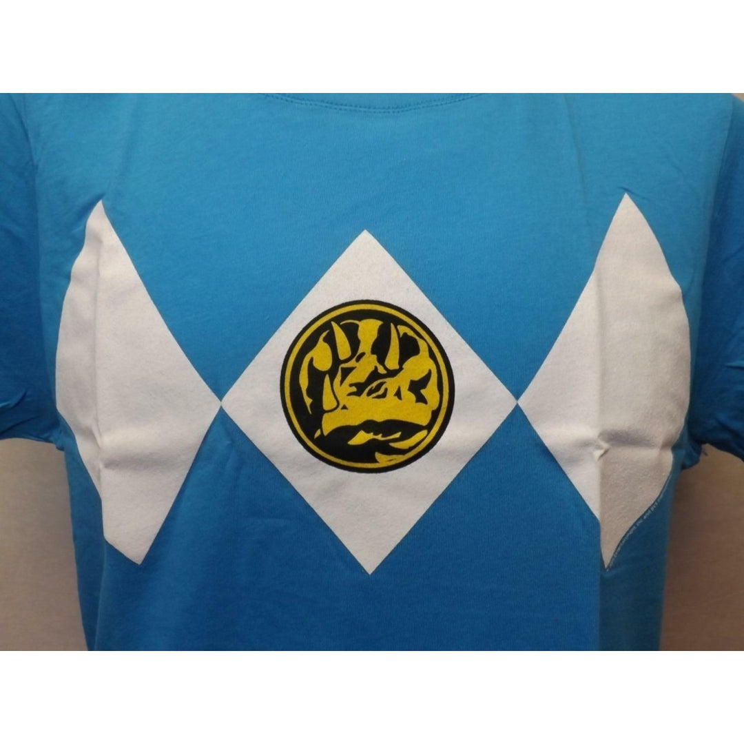 BLUE Mighty Morphin Power Rangers YOUTH Size XL XLarge Shirt Image 6