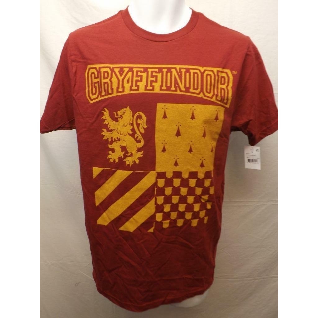 Harry Potter Gryffindor Adult Mens Size M Medium Red Shirt Image 3