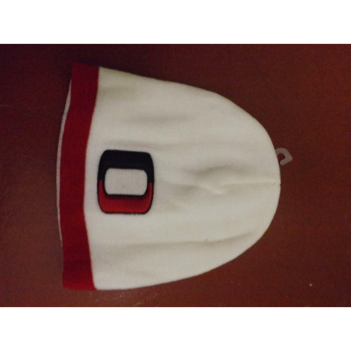 Omaha Nebraska Mavericks Mens Adult Size OSFA White Beanie Hat Image 4