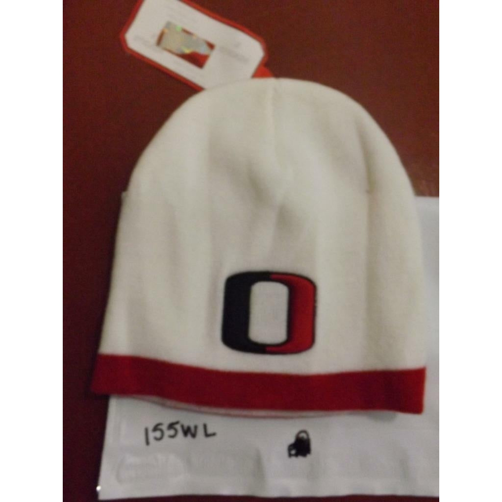 Omaha Nebraska Mavericks Mens Adult Size OSFA White Beanie Hat Image 6