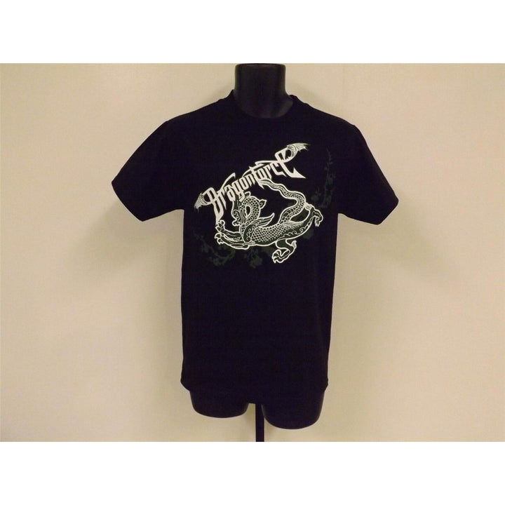 NEW DragonForce Band Concert Mens Size XL XLarge Black Shirt Image 2