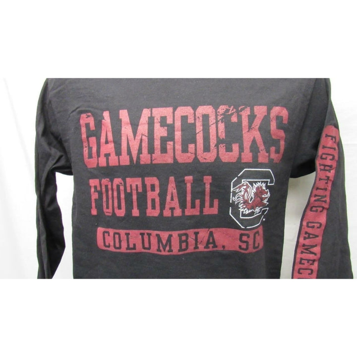 South Carolina Gamecocks Football Size S Small Long Sleeve Black Shirt Image 2