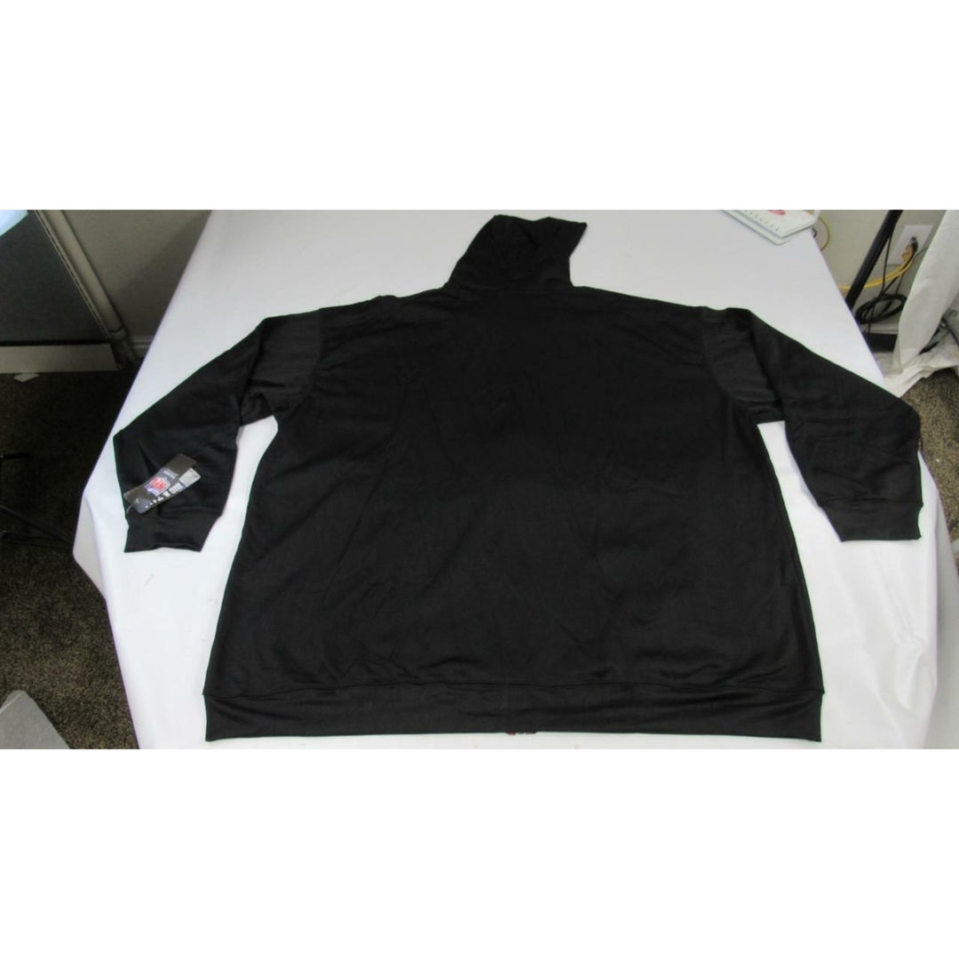 Arizona Cardinals Mens Size 5XL Black Majestic Polyester Jacket Hoodie Image 3