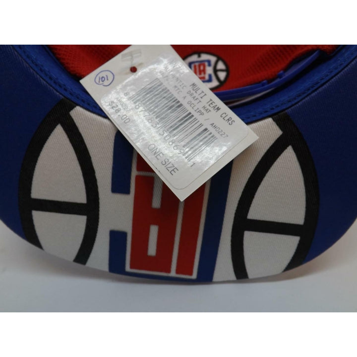 2015 Draft Day Los Angeles Clippers Mens Adidas OSFA Flatbrim Snapack Hat 28 Image 3