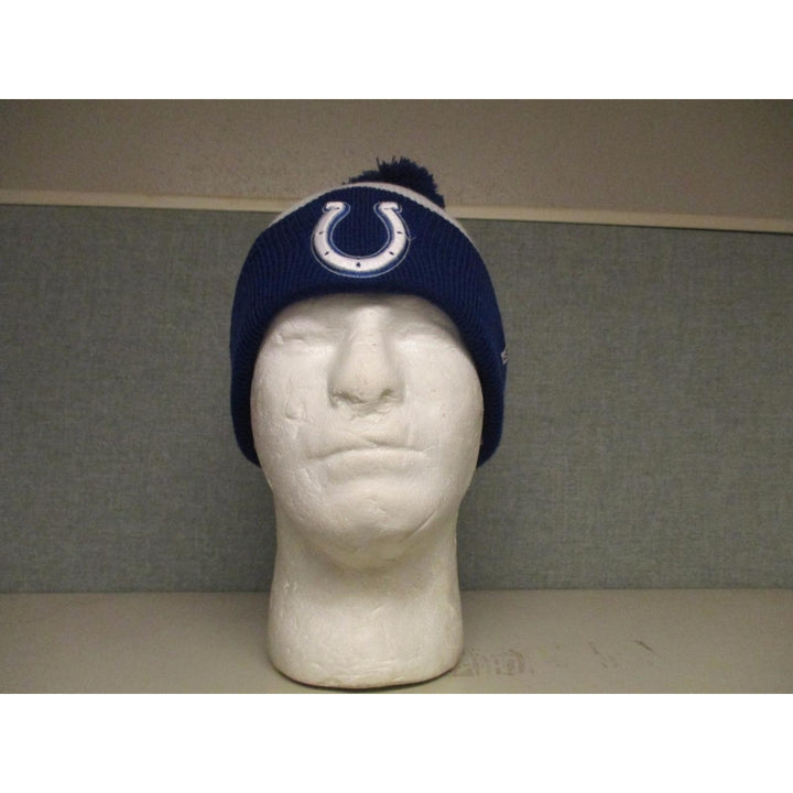 Indianapolis Colts Unisex Adult Mens OSFA One Size Brand 47 Beanie MSRP 18 Image 2