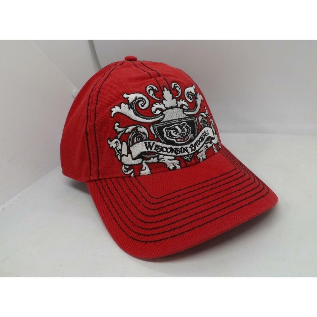 University of Wisconsin Badgers Mens Adjustable Size Hat Image 2