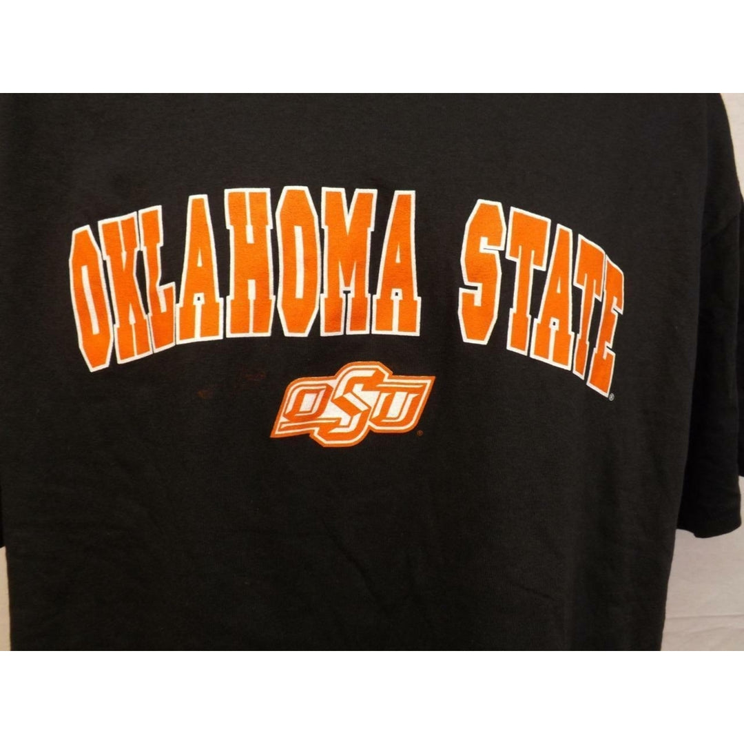 Oklahoma State Cowboys Mens Size XL XLarge Black Shirt Image 2