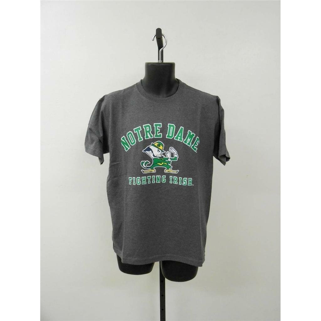 Notre Dame Fighting Irish Adult Mens Size S Small Gray Shirt Image 2