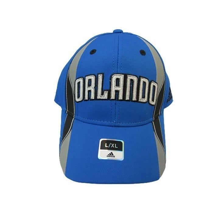 New Orlando Magic Mens Size L/XL Adidas Fitmax70 Pro Shape Cap Hat $24 Image 1