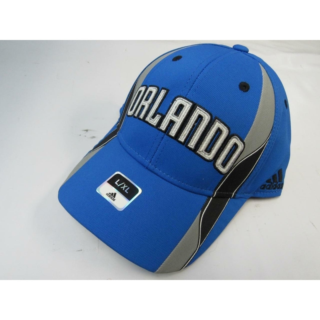 New Orlando Magic Mens Size L/XL Adidas Fitmax70 Pro Shape Cap Hat $24 Image 2