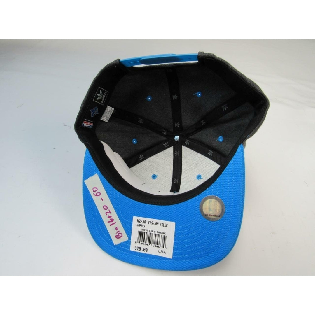 2012 Orleans Hornets Mens OSFA Adidas Snapback Flat Brim Hat 28 Image 4