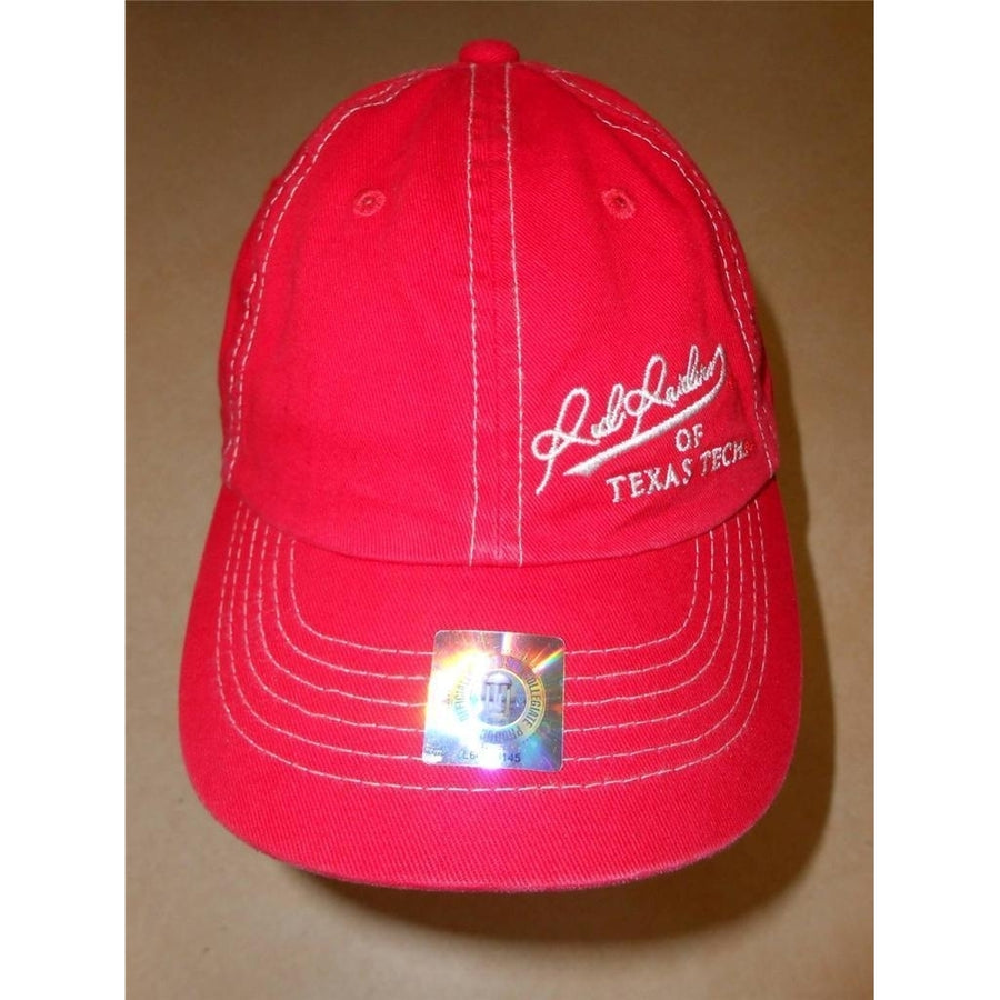 Texas Tech Red Raiders WOMENS ONE SIZE Top of the World Cap Hat BIN-51 Image 1